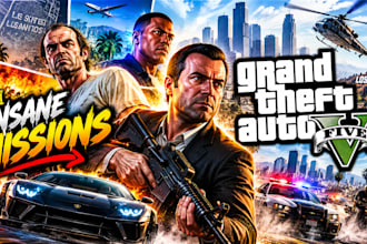 design epic gaming youtube thumbnails for valorant, bgmi, gta v, cod and more