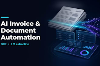 automate invoice and document processing with ai ocr and llm extraction