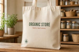 design modern and attractive paper shopping bags