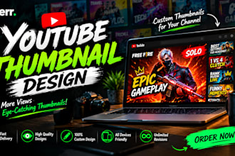 design eye catching youtube thumbnails that get attention