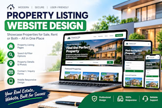 build a property listing website for buying, selling, or renting homes