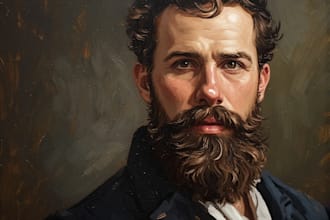 oil painting portrait and illustrations