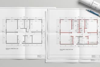 pennsylvania massachusetts house remodeling existing proposed building plans