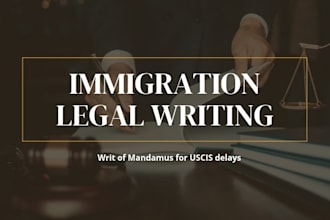 draft immigration drafting and paralegal support rfe response us visa letter