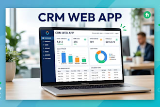 develop a CRM system dashboard and sales pipeline