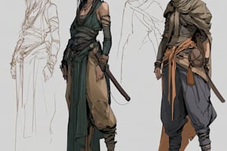 design characters concept art