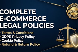 draft refund return and cancellation policy for online shop