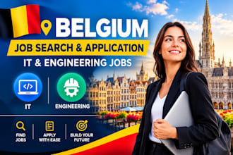 find and apply for IT and engineering jobs in belgium