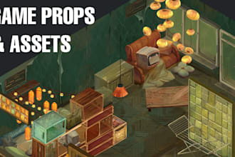 props and 2d game assets for your indie game