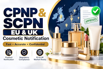 register your cosmetic and perfume products on cpnp and scpn