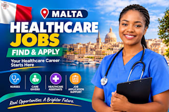 find healthcare jobs in malta and help with job applications