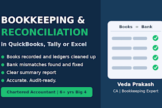 do bank reconciliation in quickbooks or excel