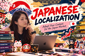 localize your content for the japanese market