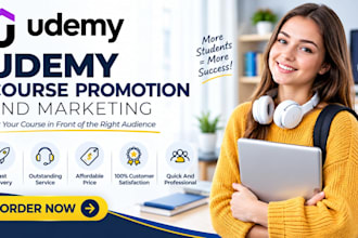 promote your udemy course to targeted students for organic enrollments