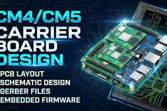 design raspberry pi cm4 cm5 carrier board embedded firmware