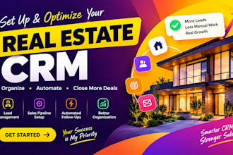 setup real estate CRM follow up boss gohighlevel kvcore lofty CRM