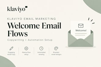 set up a klaviyo welcome email flow for your ecommerce store