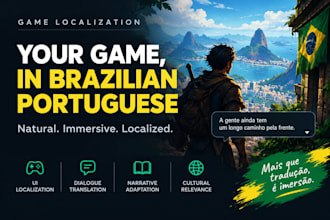 translate and localize your game into brazilian portuguese