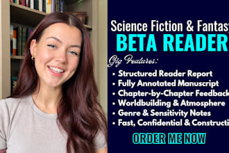 beta read your sci fi fantasy romantasy dystopian novel, sci fi beta reader