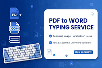 typing scanned documents into ms word fast