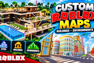 build custom roblox maps, buildings, and environments in roblox studio