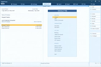 manage tally prime bookkeeping and accounting