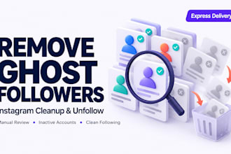 remove ghost followers and clean all instagram unfollow