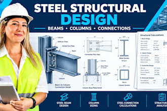 steel beam design steel column connection calculations structural analysis