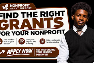 do nonprofit grant research and proposal writing