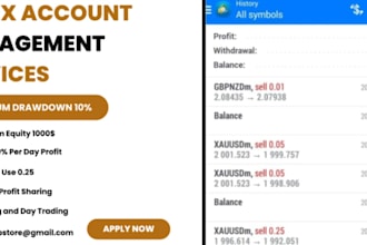 deliver a profitable forex trading robot, forex ea robot, trading bot, gold ea
