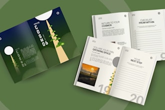 design a nonfiction workbook interior for amazon KDP