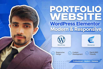 build modern personal portfolio website