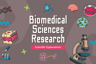 explain biomedical research papers and guide scientific research