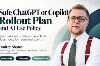 create a safe chatgpt or copilot rollout plan and ai use policy