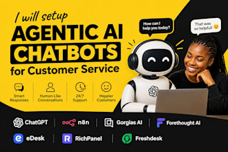 setup agentic ai chatbots for customer service