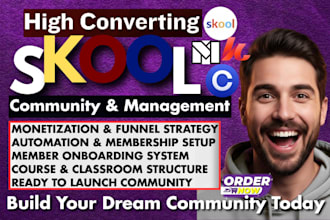 do skool community setup skool promotion boost community members skool manager