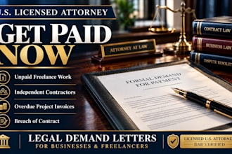 draft a breach of contract payment demand letter