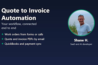 automate your business workflow from quote to invoice to payment