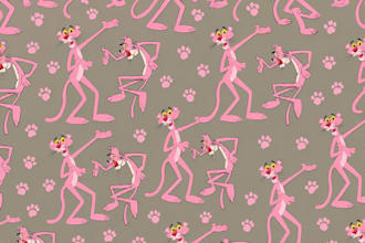 design cute cartoon seamless patterns for fabric and products