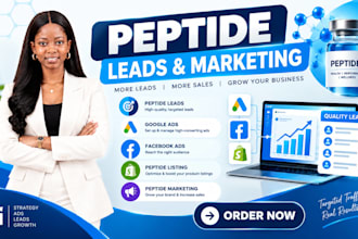 peptide leads peptide google ads facebook ads peptide listing peptide marketing