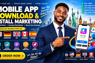 promote your mobile app with app marketing and aso, USA ios android rating