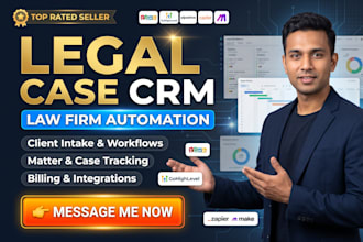build and automate your law firm legal case CRM law firm CRM legal case