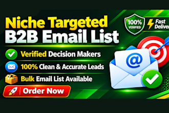 targeted b2b lead generation build a verified email list