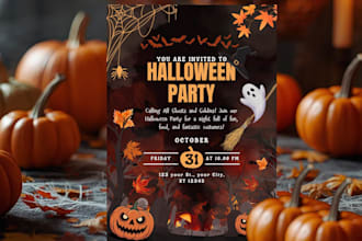 design custom halloween party invitations and spooky birthday invites