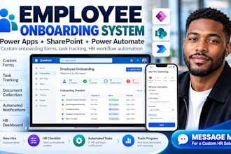 build employee onboarding forms with power apps and sharepoint