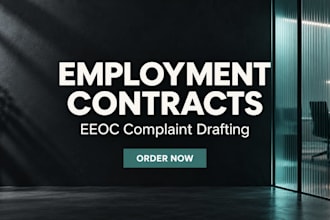 draft employment contracts employment agreement contract drafting eeoc complaint