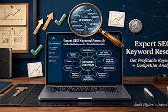 do SEO keyword research and competitor analysis