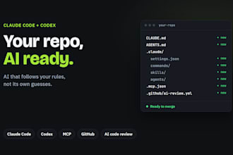 set up claude code and codex for your project or dev team