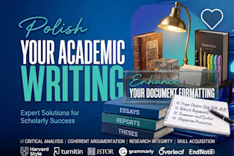 proofread and edit scientific and technical documents
