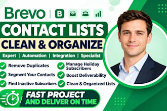 clean brevo contact list remove duplicate segment inactive holiday subscribers